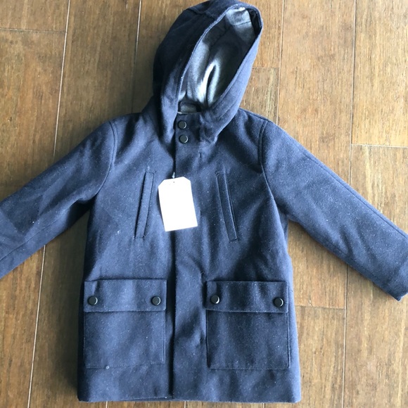 Zara Other - NEW Zara boys wool coat size4 104cm
